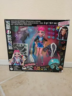Monster High Doll Lagoona Blue Spa Day Playset • $15