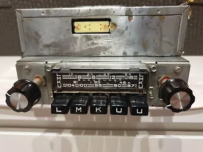 Vintage Blaupunkt Frankfurt W CAR RADIO 1965 Porsche 356 And Classics From 60's • $1020