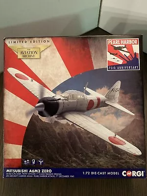 Corgi Mitsubishi A6M2 Zero - 75th Anniversary Pearl Harbor 1:72 AA33108 • $69