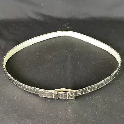 Vintage Century Canada Mirrored Tile Women's Belt Adjustable 36  91.44 Cm • $39.99