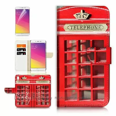 British Station TPU Phone Wallet Case Cover For Optus X Start 2 - 21050 • $13.99