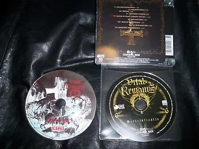 CD LOT: VITAL REMAINS Dechristianize + Icons Of Evil * DEICIDE Benton PAGAN • $14.45