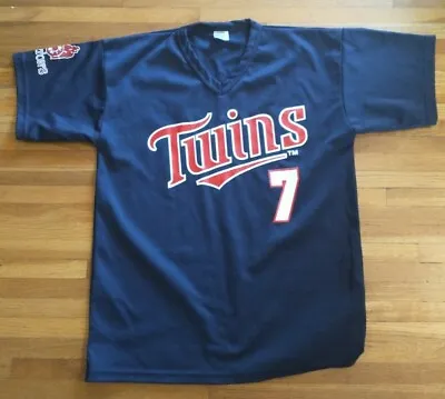 Joe Mauer Minnesota Twins Jersey Size Large • $14.99