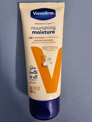 Vaseline Intensive Care Nourishing Moisture Lotion 3.4 Fl Oz (100 Ml) • $9.99