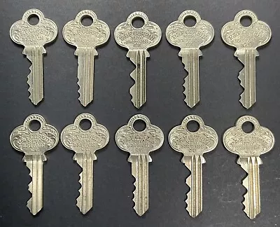 P&F CORBIN New Britain CT. Keys 10 Piece Lot USA Key USED • $9.99