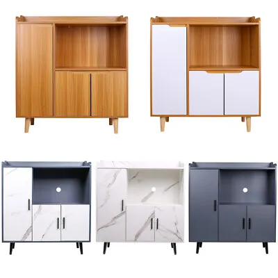 Multi Purpose Sideboard Cabinet Storage Cupboard Buffet With Shelf Doors Kitchen • £75.95