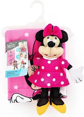 Minnie Mouse 2-Piece Bath Scrubby & Bath Towel Set BRAND NEW Original Packaging! • $4.99