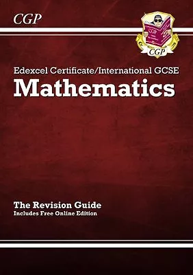 Edexcel Certificate / International GCSE Maths Revision Guide With Online Edit • £2.47