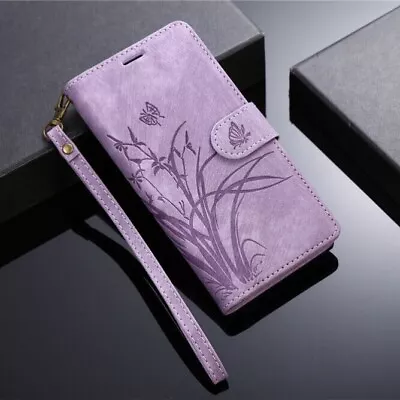 For Samsung S24 S23 FE S22 S21 S20 S10 Ultra Plus Wallet Case Flip Leather Cover • $13.99