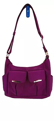 Travelon Purple Shoulder/Crossbody Bag. • £21.22