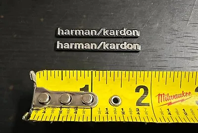 2 X Emblem Speaker Badge Decal Replacement Fits Harman Kardon Speakers • $10.95