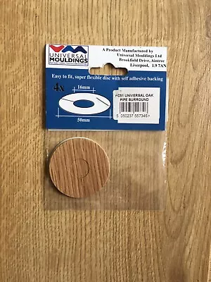 Laminate Floor Pipe Cover Stickers Sherwood Oak 4 Pack • £2