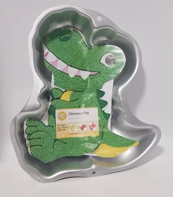 Brand New! Wilton Baby T-Rex DINOSAUR Shape 3D Cake Pan Baking Mold 2105-1022 • $19.99