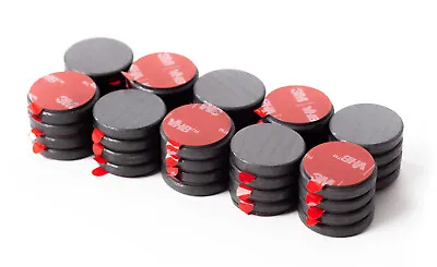 Super Strong Magnets For Crafts And Home – 1 Inch Adhesive Backed Disk Magnets • $9.99