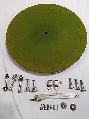 Vtg Victrola VV XI Upright Phonograph Parts Complete Motor Board Lift & Platten • $49