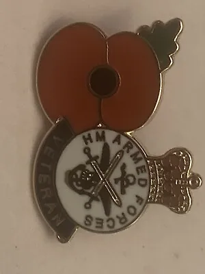 Veterans Poppy Badge Size: Length 30mm X Width 25mm • £9.99