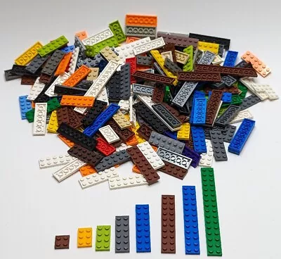 LEGO Plates 150 Pieces 2x2 2x3 2x4 2x6 2x8+ Flat Basic Building Bulk Lot • $19.94