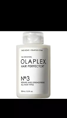 Olaplex No. 3 Hair Perfector Pre-Shampoo Treatment - 100ml Bond Builder NEW • £10