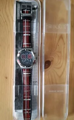 Swatch Watch Rock'n'Tartan Unisex • £90