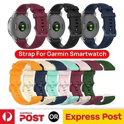 Fr Garmin Vivoactive 5 4 4S 3 Band Venu 3 2 Plus Silicone Replacement Band Strap • $3.45