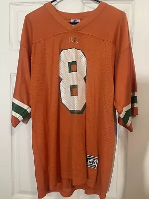 Miami Hurricanes Vintage Starter Jersey • $20