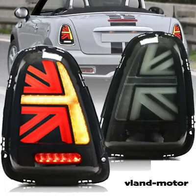 Pair Smoked LED Tail Lights For Mini Cooper R56 R57 R58 R59 2007-2013 Rear Lamps • $123.50