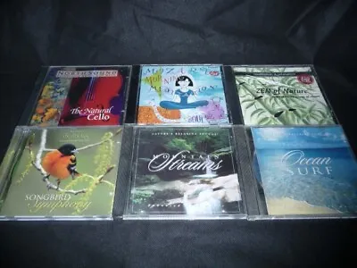 6 CD Lot Of Nature Sounds Meditation Zen Relaxation Sounds • $15