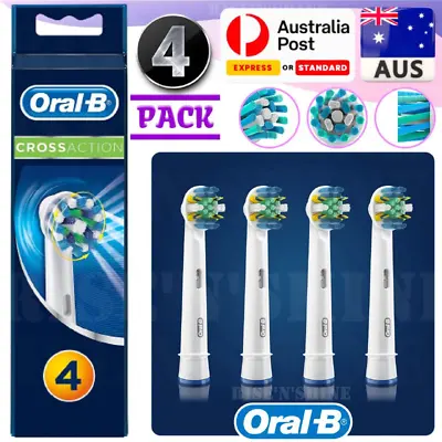 $26.99 • Buy Original Oral B Precision Clean Braun Electric Toothbrush Heads Replacement