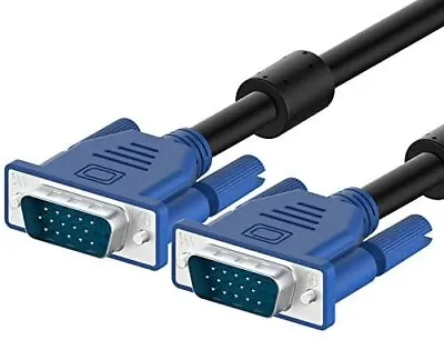 £2.99 • Buy Male VGA To Male VGA Cable (1 Metre)