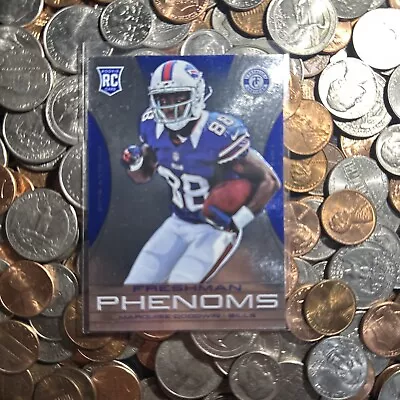 2013 Totally Certified Freshman Phenoms Blue RC #’d /99 Marquise Goodwin BILLS • $1.95