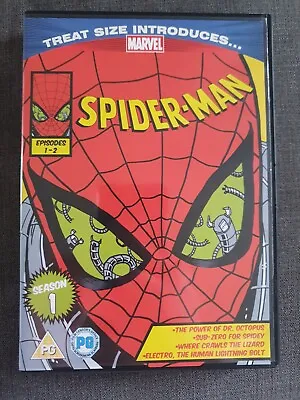 £18.90 • Buy Marvel Spider-man Cartoon Season 1 Episodes 1 & 2 Dvd Spiderman Animated Uk