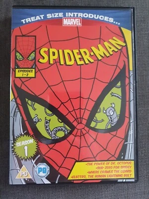 £18.90 • Buy Marvel Spider-man Cartoon Season 1 Episodes 1 & 2 Dvd Spiderman Animated Uk