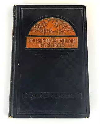 Vintage  The Household Searchlight Recipe Book  Hardcover~1934~Tabbed~Sixth Ptg. • $24.26