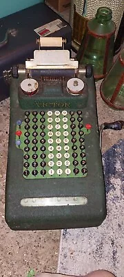 Vintage Early Victor Adding Machine SN 130386 • $95