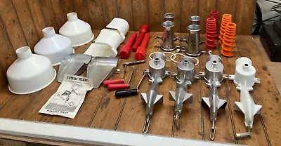 Big Parts Lot 3 Victorio No. 200 Strainers Screens Handles Hoppers Spirals ++ • $60