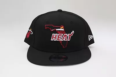 Miami Heat New Era 9fifty Team State NBA Snapback Dwyane Wade Jimmy Butler • $34.99