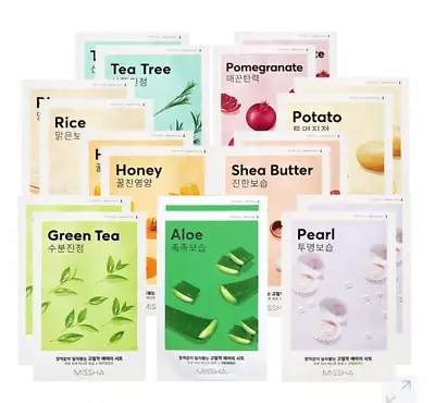 Missha Airy Fit Sheet Mask Variety Pack - 18 Pcs Included • $9.99