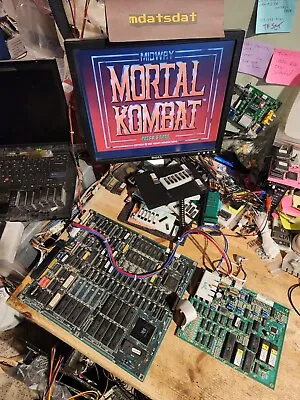 Mortal Kombat 1 Pcb Jamma Arcade Board Set 3.0 Rev Working!!! (y-unit) Midway • $349