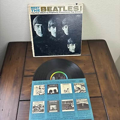 Meet The Beatles T 2047 Vinyl Lp Record Vintage 1964 • $24.99