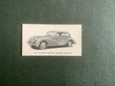 KELLOGG - MOTOR CARS 1949. 1 CARD No. 26 VG/EX • £1.50
