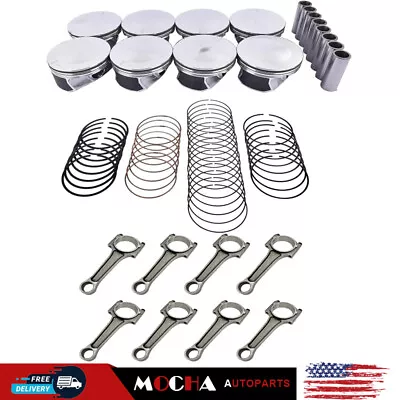 Connecting Rods Piston Ring Standard For 2009-2015 Dodge Chrysler 5.7L Hemi • $319.99