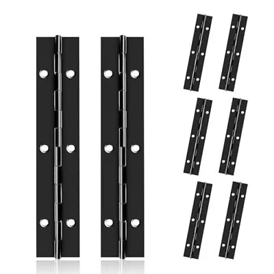 8 Pack Heavy Duty Piano Hinge - 2  X 6  Stainless Steel - Continuous Hinges W... • $26.34