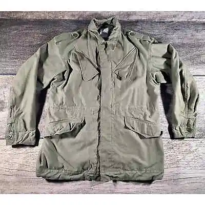 Seyntex Field Jacket Vintage Khaki Retro Parka Military British Army • $39.99