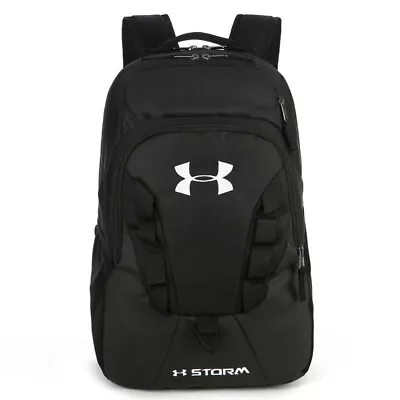 Under Armour Men's Backpack Water Resistant School Sport Gym Bag Laptop Rucksack • £27.95