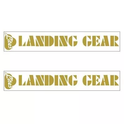 SE Racing - 80'S LANDING GEAR LITES Fork Decals - GOLD - Old School Bmx • $16.50