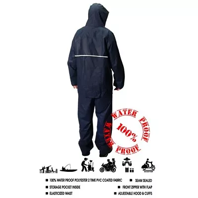 Rainsuite 100% Waterproof Unisex (Jacket & Trouser) • $28