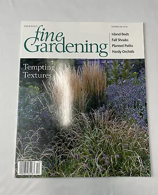 $8.81 • Buy Fine Gardening Magazine November / December 1998 / Island Beds / Orchids