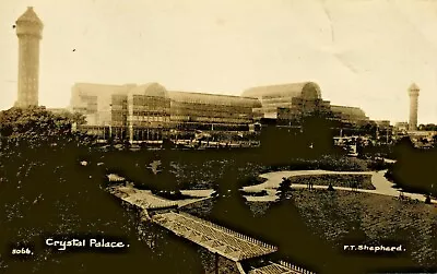 £6.95 • Buy Croydon Postcard C1910 Real Photograph Surrey Crystal Palace Old Panoramic View