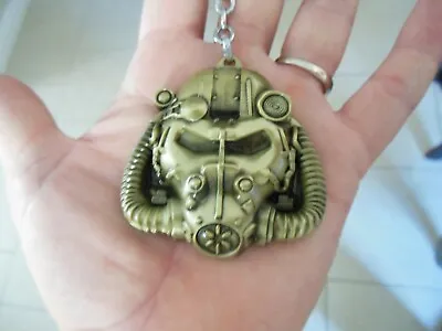 FALLOUT  4  Power Armor Helmet  ** Keychain **LARGE  SIZE** Free  Shipping** • £12.53