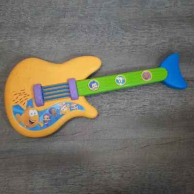 Bubble Guppies Fin-Tastic Guitar Talking Singing Musical Instrument Toy Mattel • $18.70